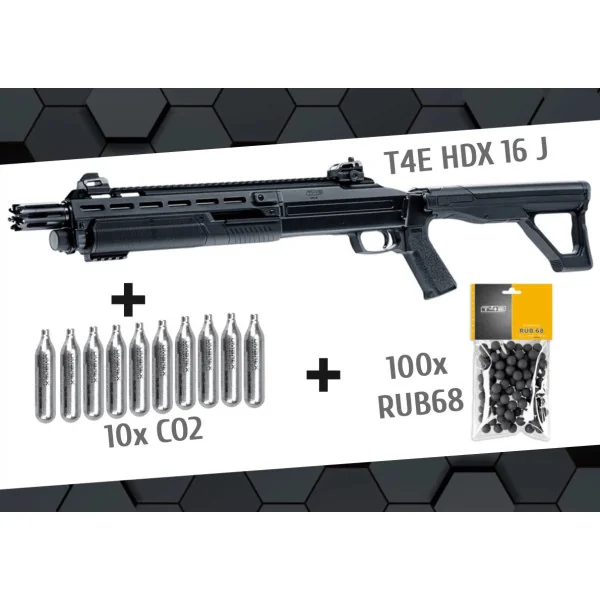 Pack T4E HDX68 16J CO2 UMAREX
