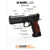 Pistolet KMR L-02 ORCA OR 5'' 40sw CUSTOM  Chez DEVILLE ARMORY. Votre armurerie en ligne.