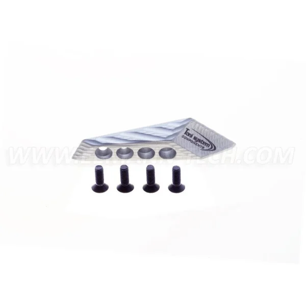 TONI SYSTEM AD3DSXSTI Repose-doigt 3D, Côté gauche, Tireur main droite, pour STI, ARGENT