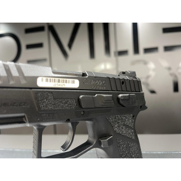 Pistolet CZ P-09C NOCTURNE 15 COUPS CAL.9×19  Chez DEVILLE ARMORY. Votre armurerie en ligne.