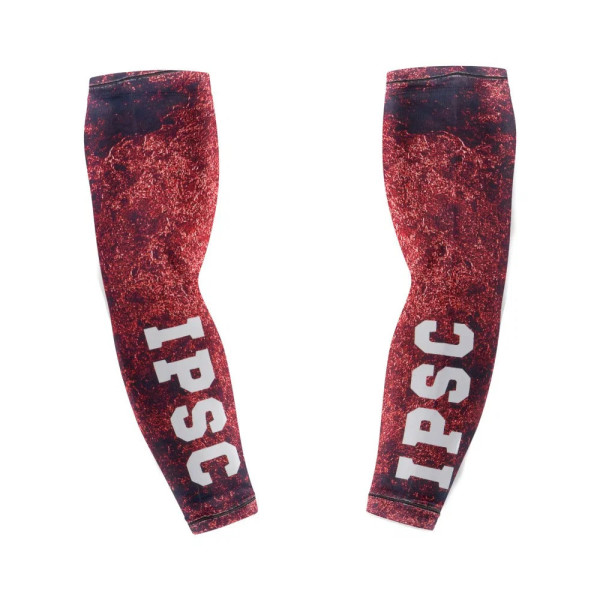 Manchons de compétition DED IPSC Rouge, taille : XXL  Chez DEVILLE ARMORY. Votre armurerie en ligne.