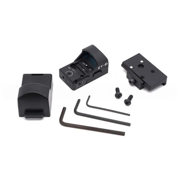 TONI SYSTEM ZT6OPT Red Dot Tactique 6 MOA  Chez DEVILLE ARMORY. Votre armurerie en ligne.