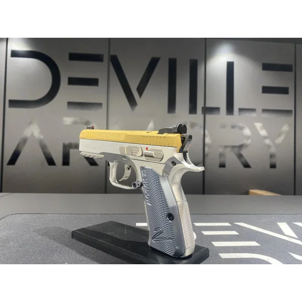 Pistolet CZ 75 Shadow 2 Compact Industrial Alloy gold 9x19