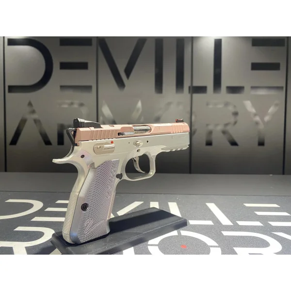 Pistolet CZ 75 Shadow 2 Compact Industrial Alloy Rose 9x19