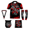 DED Sportswear Set STI 2011 Thème Rouge, taille : XXS, Nom personnalisé : No Name  Chez DEVILLE ARMORY. Votre armurerie en ligne