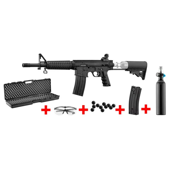 Concorde Defender Pack AR15 Defense Cal .68 semi-auto à air