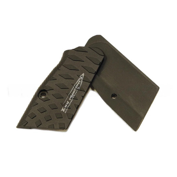 TONI SYSTEM GTFSVC Vibram Grips Court pour Tanfoglio, ROUGE  Chez DEVILLE ARMORY. Votre armurerie en ligne.