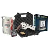 Pack Airsoft revolver CO2 CHIAPPA RHINO 50DS + Co2 + billes + douilles CNC + cible + mallette