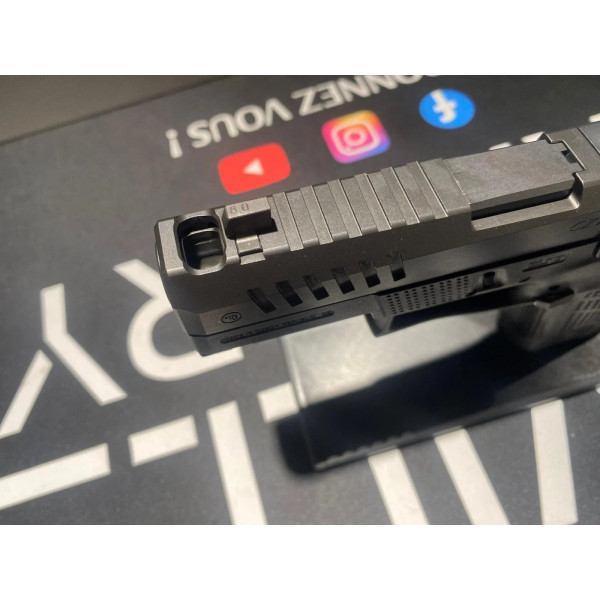pistolet CZ P-10 Or Ported 9x19  Chez DEVILLE ARMORY. Votre armurerie en ligne.