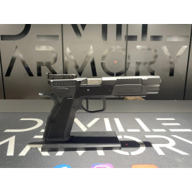 Pistolet Phoenix Drake Target 6'' Noir 9x19  Chez DEVILLE ARMORY. Votre armurerie en ligne.