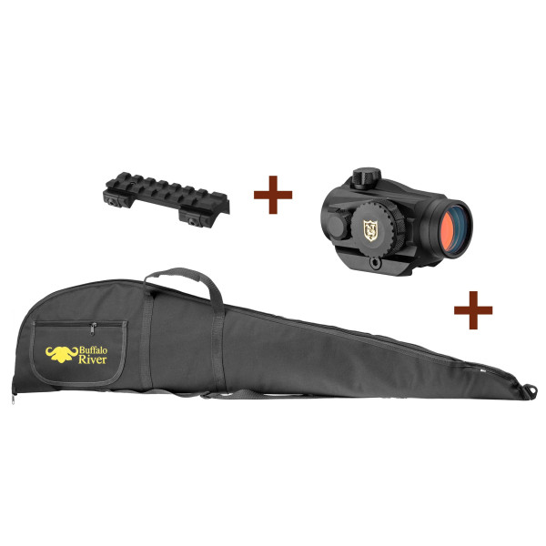 Pack point rouge + fourreau pour express FABARM Asper  Chez DEVILLE ARMORY. Votre armurerie en ligne.