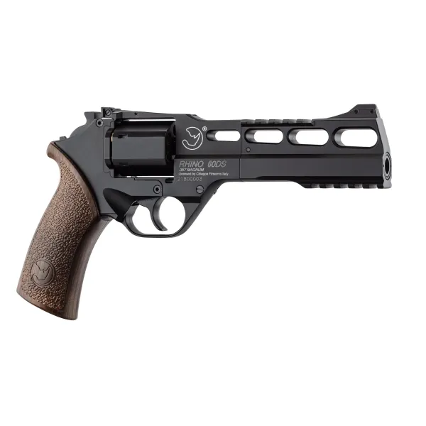 Réplique Airsoft Revolver CO2 CHIAPPA RHINO 60DS Noir mat 0,95J