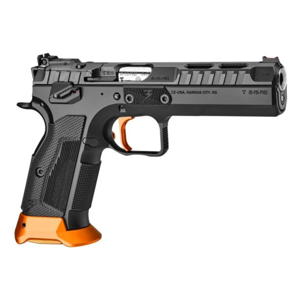 Pistolet CZ TS 3 Orange OR 9x19  Chez DEVILLE ARMORY. Votre armurerie en ligne.