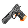 Pistolet CZ TS 3 Orange OR 9x19  Chez DEVILLE ARMORY. Votre armurerie en ligne.