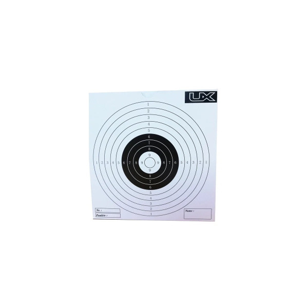 CARTONS CIBLES UX 14X14 PAR 100  Chez DEVILLE ARMORY. Votre armurerie en ligne.