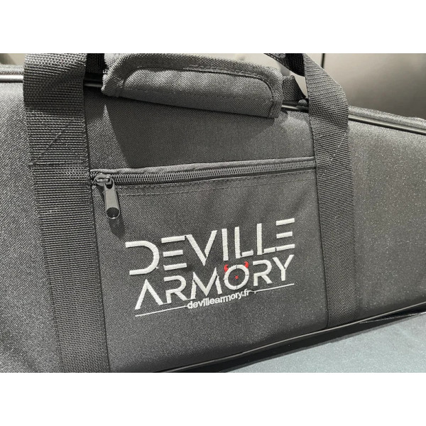 FOURREAU CARABINE DEVILLE ARMORY EPAIS 123 CM PORT SAC A DOS  Chez DEVILLE ARMORY. Votre armurerie en ligne.