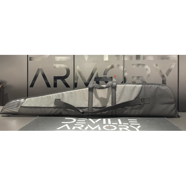 FOURREAU CARABINE DEVILLE ARMORY 123 CM NOIR/GRIS  Chez DEVILLE ARMORY. Votre armurerie en ligne.