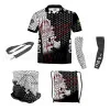 DED Sportswear Set HEX Competition Theme, taille: L, Nom personnalisé: No Name