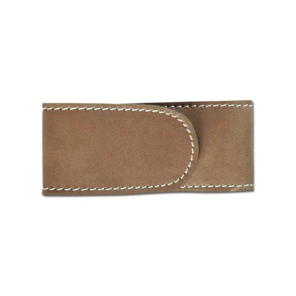 Etui Cuir doublé marron 18