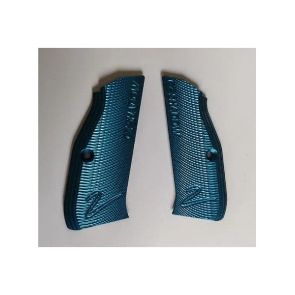 Plaquettes origine cz shadow 2  Chez DEVILLE ARMORY. Votre armurerie en ligne.