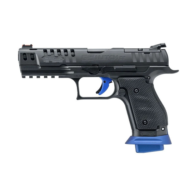 Pistolet WALTHER Q5 MATCH SF CHAMPION 9X19  Chez DEVILLE ARMORY. Votre armurerie en ligne.
