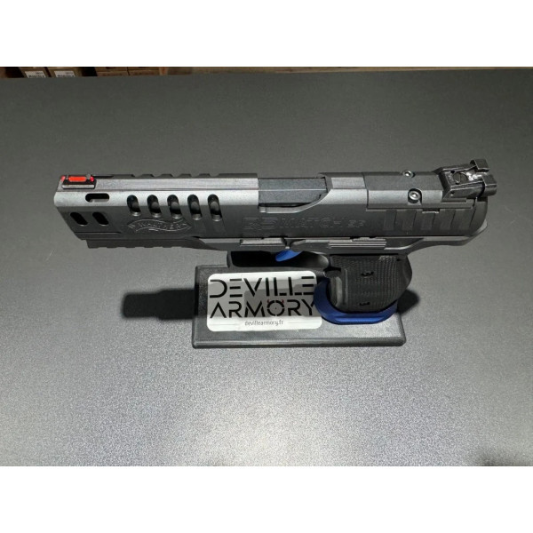 Pistolet WALTHER Q5 MATCH SF CHAMPION 9X19  Chez DEVILLE ARMORY. Votre armurerie en ligne.