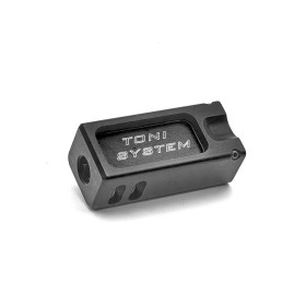 TONI SYSTEM GLV6 Compensateur Long pour GLOCK, ROUGE  Chez DEVILLE ARMORY. Votre armurerie en ligne.
