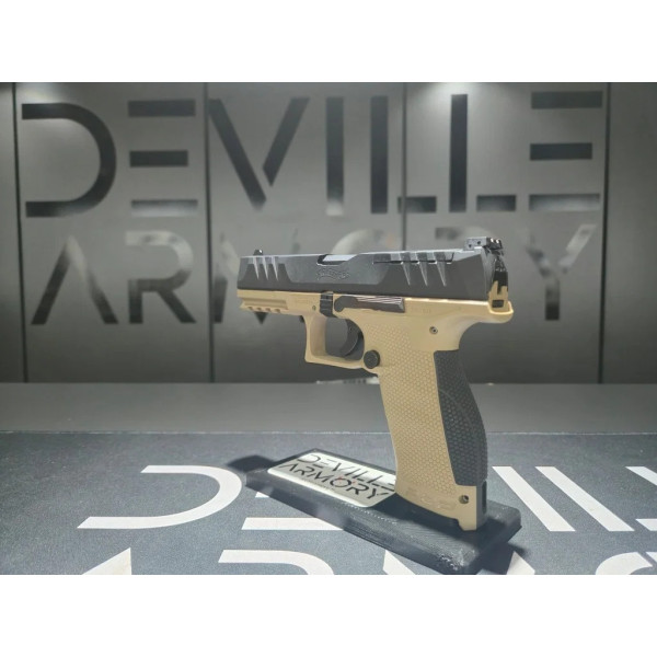 Pistolet WALTHER PDP FULL SIZE FDE 4,5'' 9X19  Chez DEVILLE ARMORY. Votre armurerie en ligne.