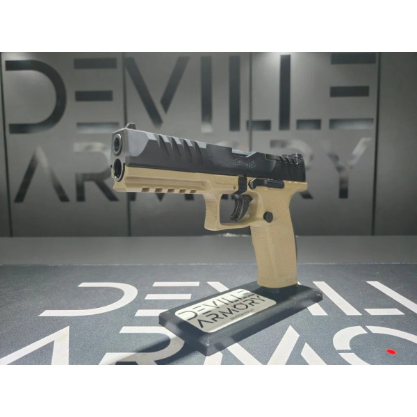 WALTHER PDP FULL SIZE FDE 5'' 9X19  Chez DEVILLE ARMORY. Votre armurerie en ligne.
