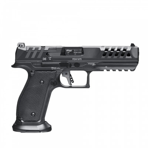 Pistolet WALTHER PDP MATCH STEEL FRAME 5'' 9X19  Chez DEVILLE ARMORY. Votre armurerie en ligne.