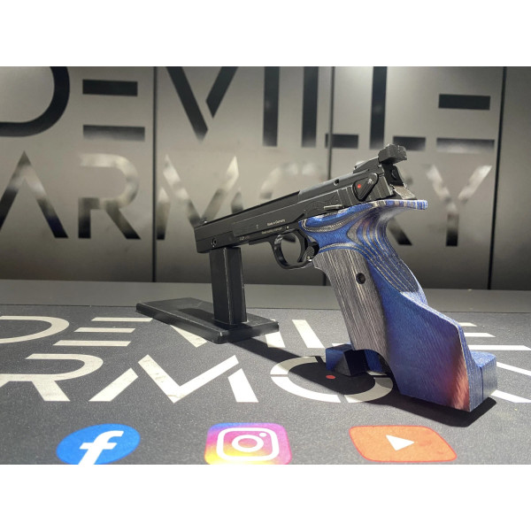 WALTHER CSP EXPERT BLUE ANGEL 22LR  Chez DEVILLE ARMORY. Votre armurerie en ligne.