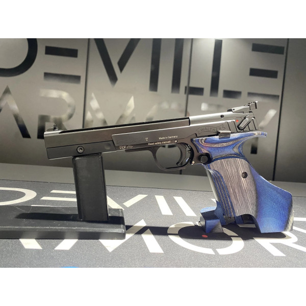 WALTHER CSP EXPERT BLUE ANGEL 22LR  Chez DEVILLE ARMORY. Votre armurerie en ligne.