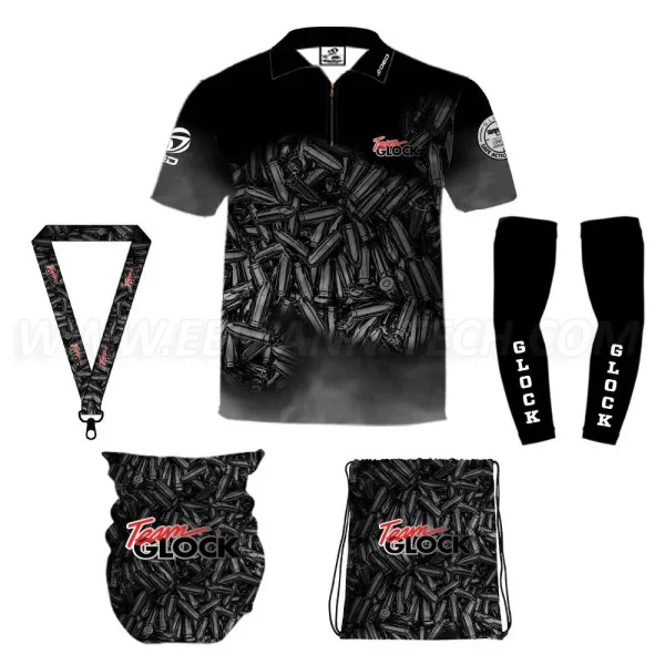 DED Ensemble Sportswear Team Glock Noir Theme, size: 10XL, Personnalisé