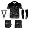 DED Ensemble Sportswear Team Glock Noir Theme, size: 10XL, Personnalisé
