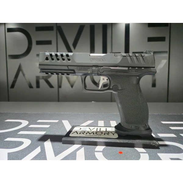 Pistolet WALTHER PDP MATCH POLYMERE FULL SIZE 5'' 9X19  Chez DEVILLE ARMORY. Votre armurerie en ligne.