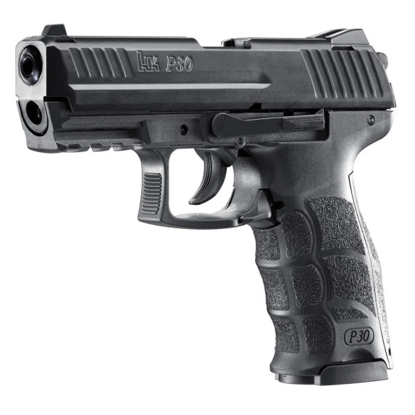 Pistolet Heckler & Koch P30 Umarex, calibre 9 mm PAK  Chez DEVILLE ARMORY. Votre armurerie en ligne.