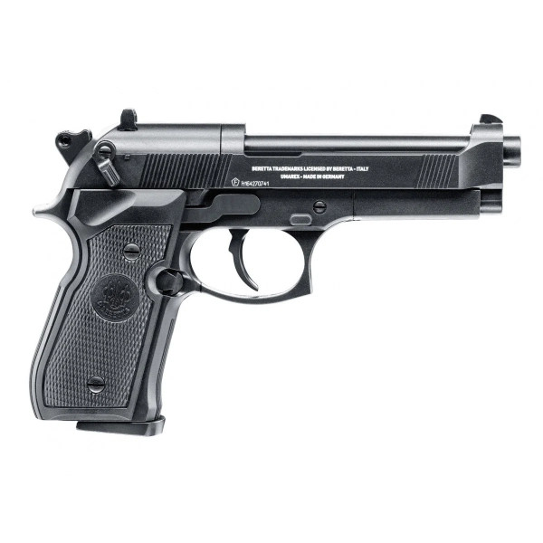 PIST BERETTA M 92 FS CO2 CAL 4.5 MM - BLACK  Chez DEVILLE ARMORY. Votre armurerie en ligne.