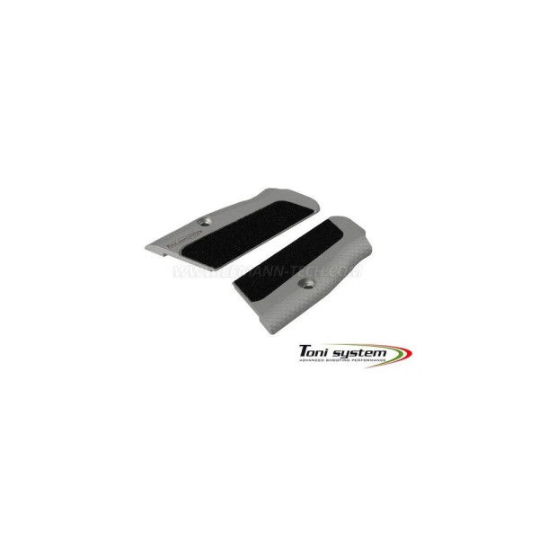 TONI SYSTEM GTFSHC pour TANFOGLIO Poignées courtes - Tronc normalement serré - High Grip , NOIR  Chez DEVILLE ARMORY. Votre armu