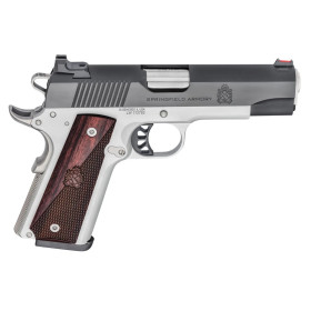 Pistolet SPRINGFIELD RONIN Inox/Noir .45 ACP 5'  Chez DEVILLE ARMORY. Votre armurerie en ligne.