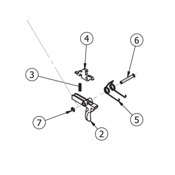 DeryaMK-12/5 TriggerSpring  Chez DEVILLE ARMORY. Votre armurerie en ligne.