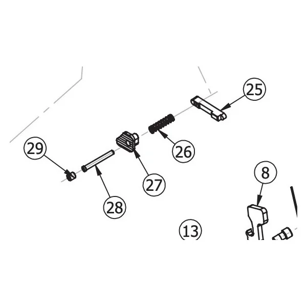 DeryaMK-12/28 MagazineCatchScrew