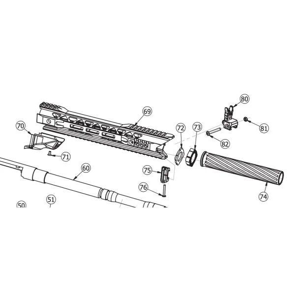 DeryaMK-12/77 HandguardRetainerSpring