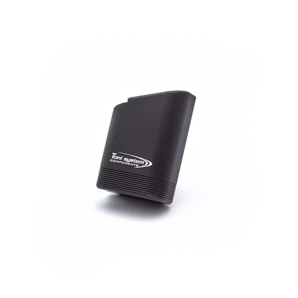 TONI SYSTEM PAD2166 Talon de chargeur +8/9 tours pour petit cadre Tanfoglio, NOIR