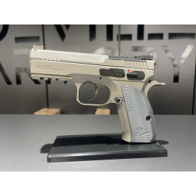 Pistolet CZ SHADOW 2 COMPACT TITAN OPTIC READY 9X19  Chez DEVILLE ARMORY. Votre armurerie en ligne.