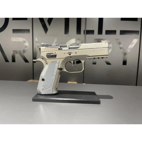 Pistolet CZ SHADOW 2 COMPACT TITAN OPTIC READY 9X19  Chez DEVILLE ARMORY. Votre armurerie en ligne.