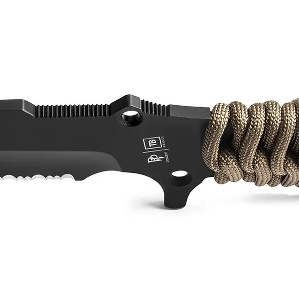 TB Outdoor Maraudeur Serration Paracord 550 Coyotte