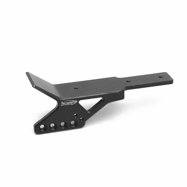 TONI SYSTEM ALT12 TANFOGLIO Connexion latérale pour support de lunette C-MORE 4 trous, ARGENT  Chez DEVILLE ARMORY. Votre armure