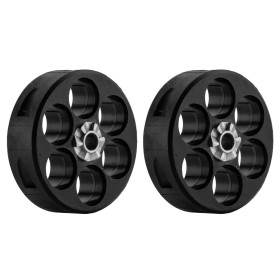 2 BARILLETS 6 COUPS POUR T4E HDR 50  Chez DEVILLE ARMORY. Votre armurerie en ligne.