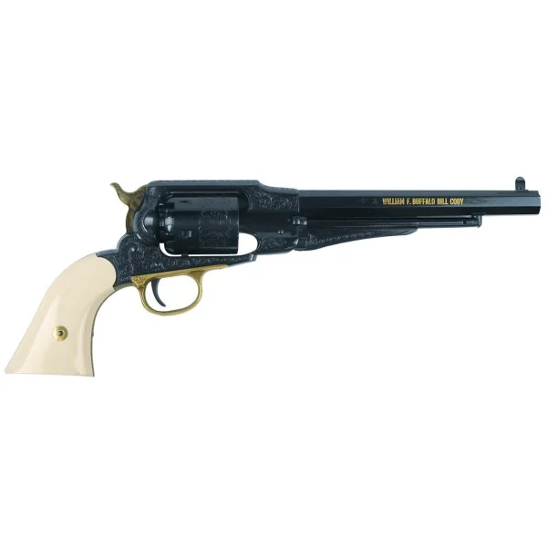 Revolver UBERTI 1858 Improved .44 Jaspe/Bleu