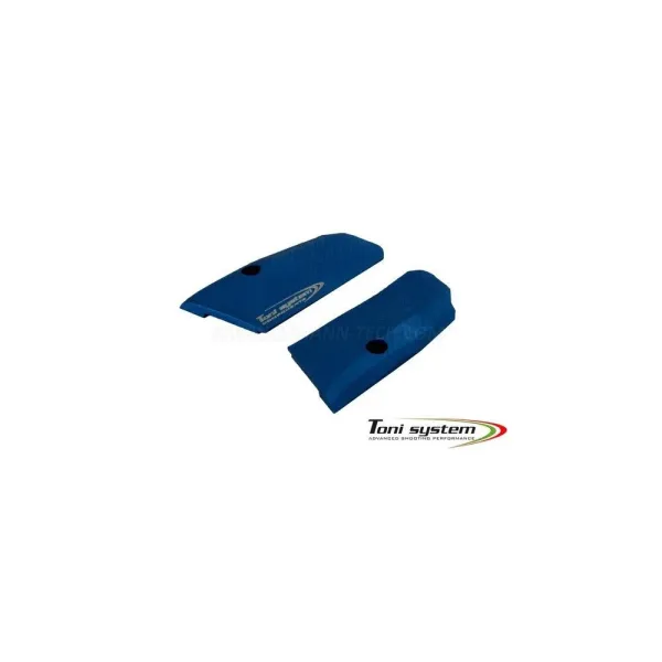 Toni System GTFS3DC X3D Grips Court pour Tanfoglio, Color: Argent